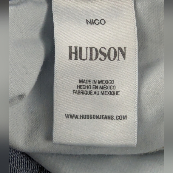 Hudson Los Angeles Size 28 Jeans With Ragged Hem And Distressing - Picture 10 of 13